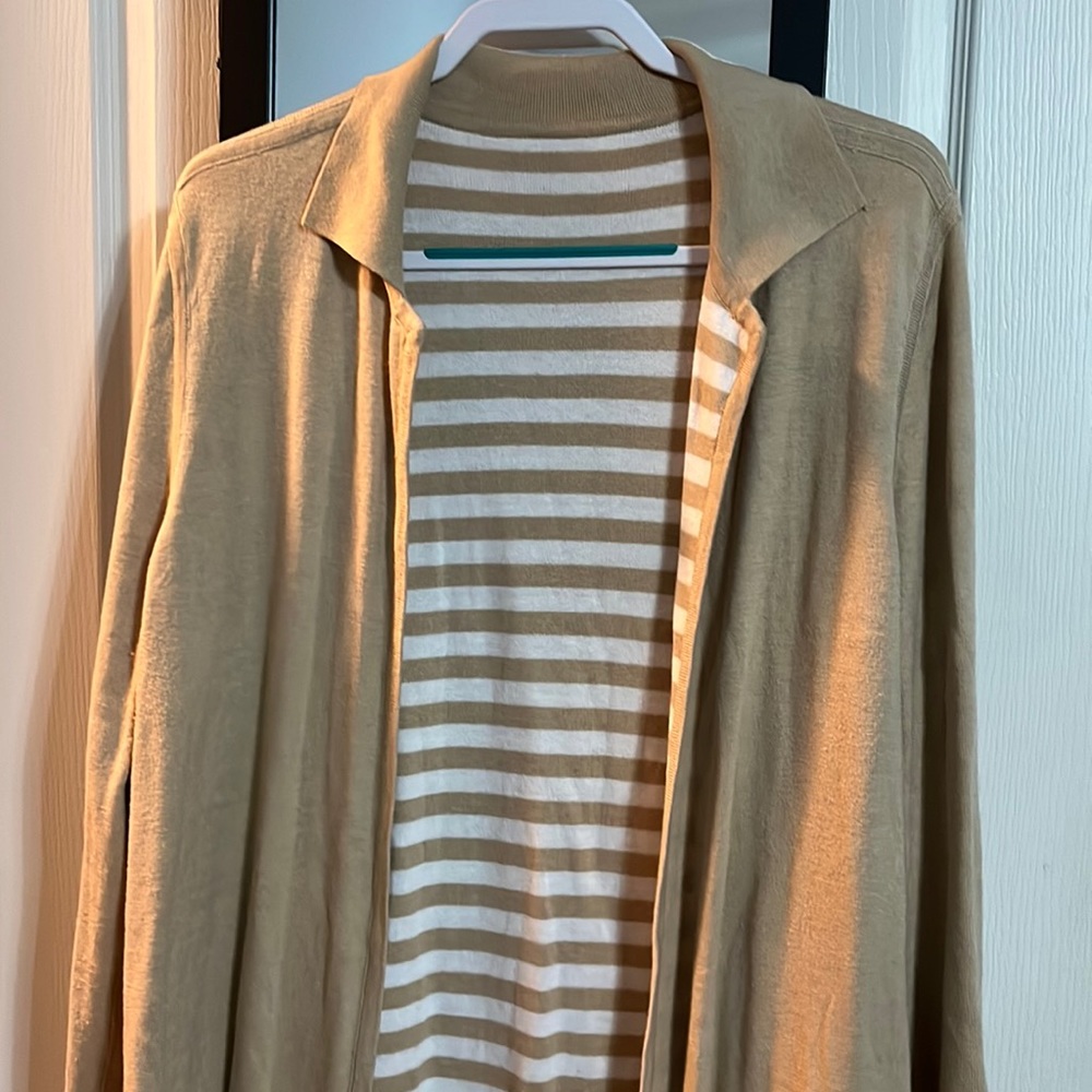 Chico’s Reversible Cardigan